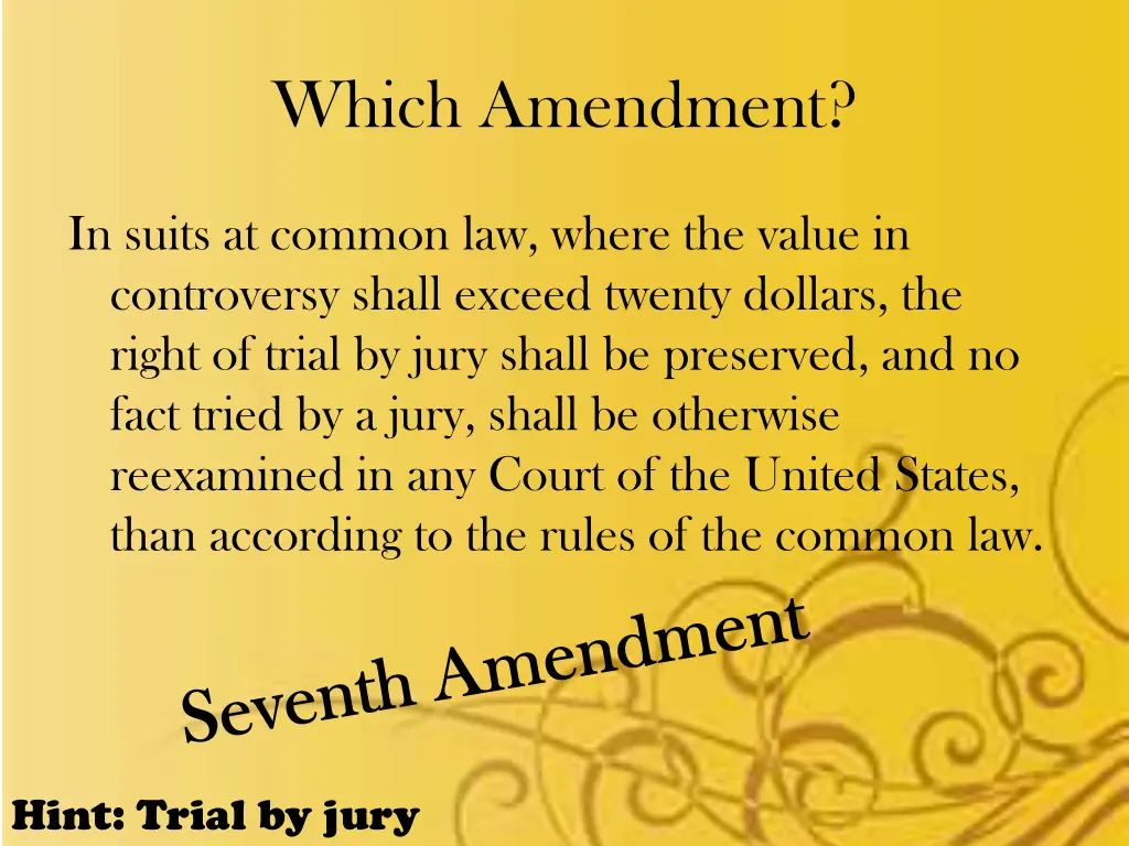 which amendment 8