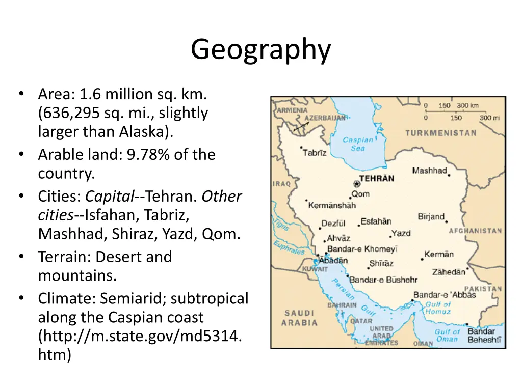 geography