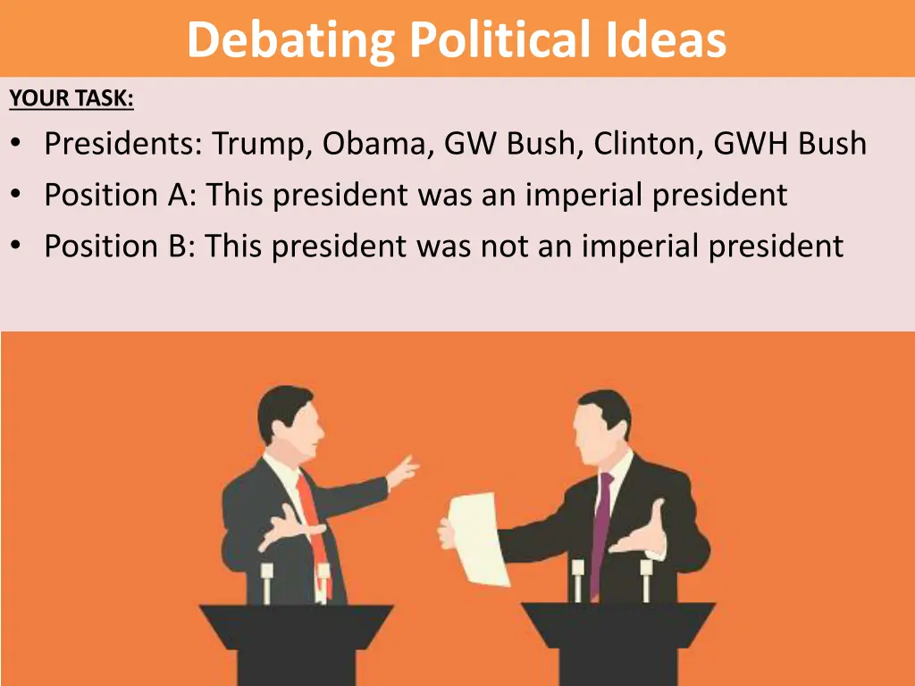 debating political ideas 1