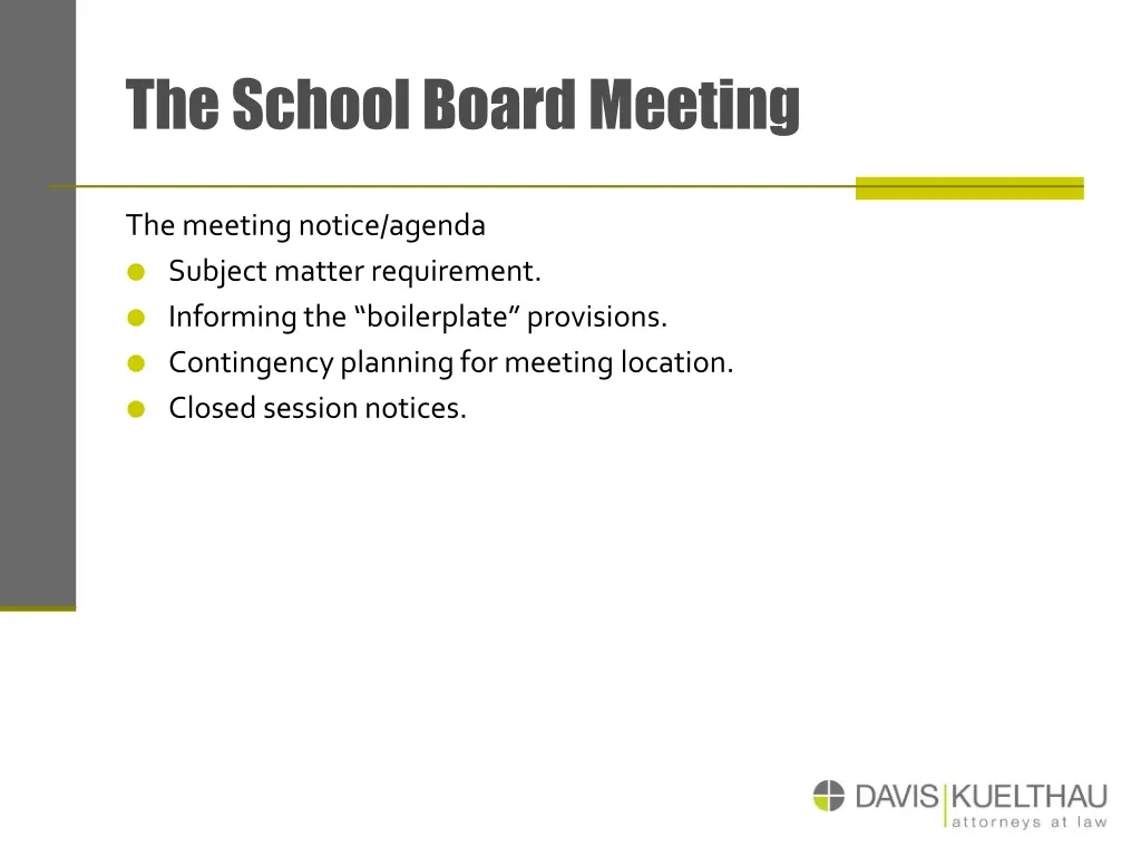 the school board meeting 1