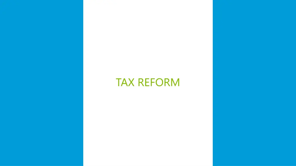 tax reform