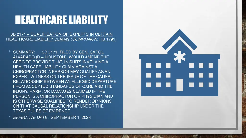 healthcare liability