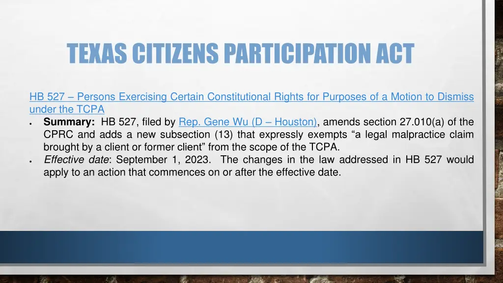 texas citizens participation act