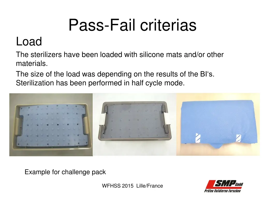 pass fail criterias 6