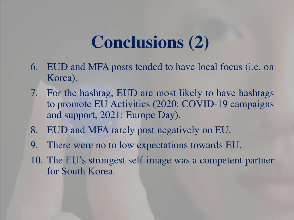 conclusions 2