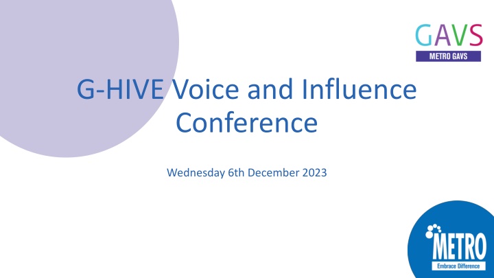 g hive voice and influence conference