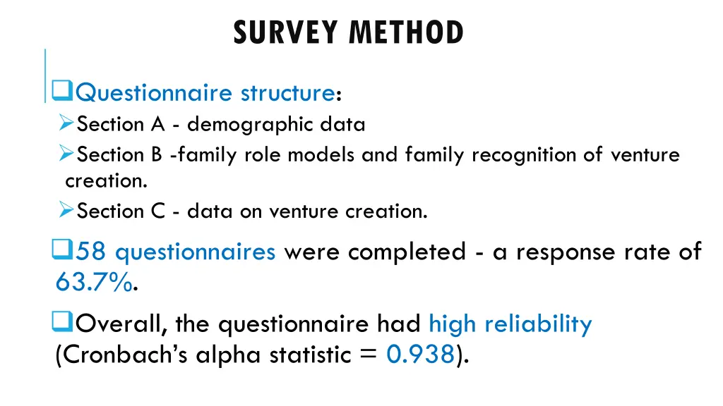 survey method