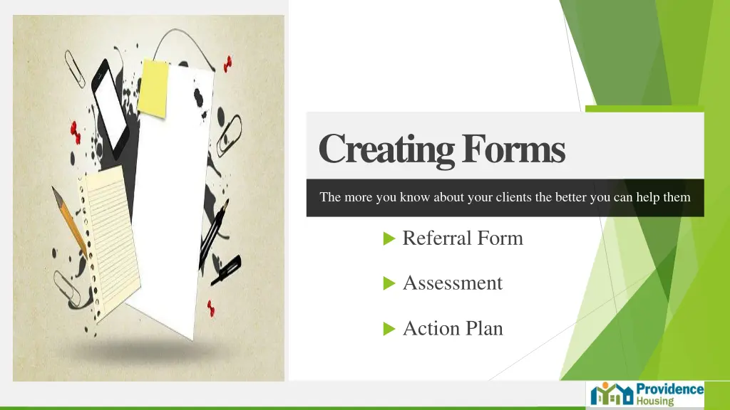 creating forms