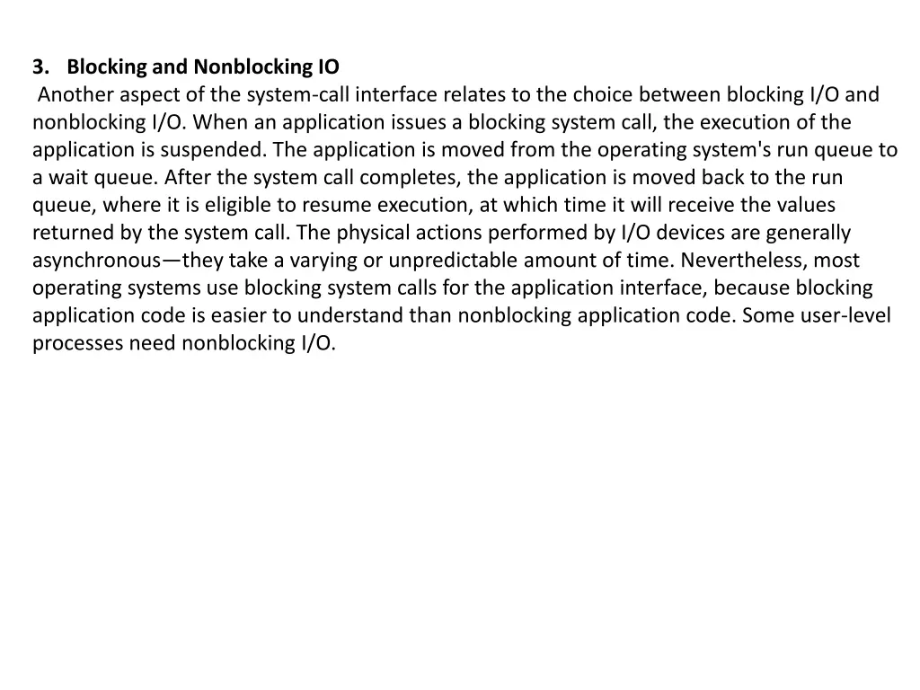 3 blocking and nonblocking io another aspect