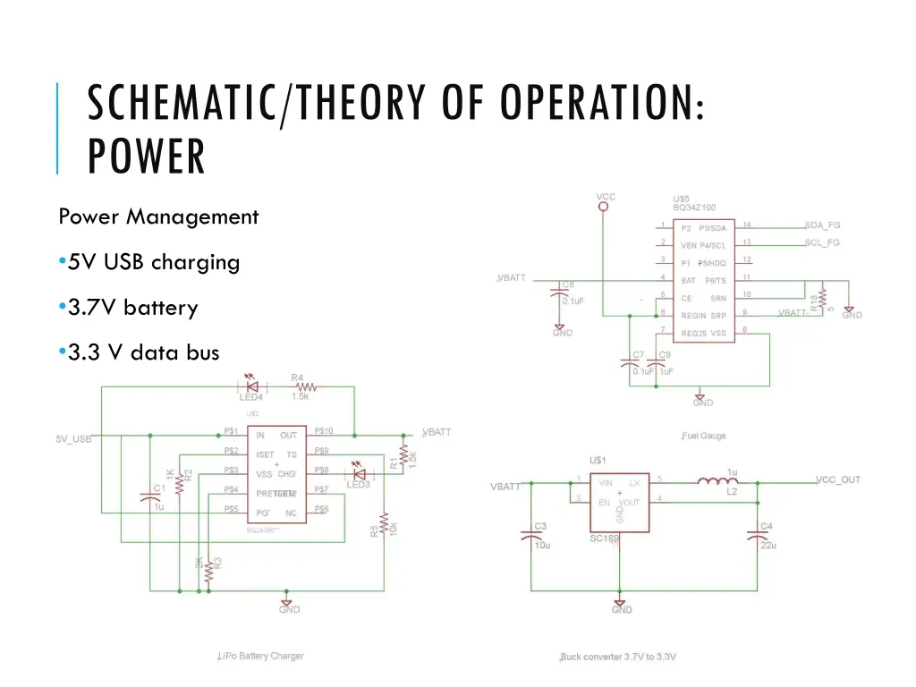 schematic theory of operation power