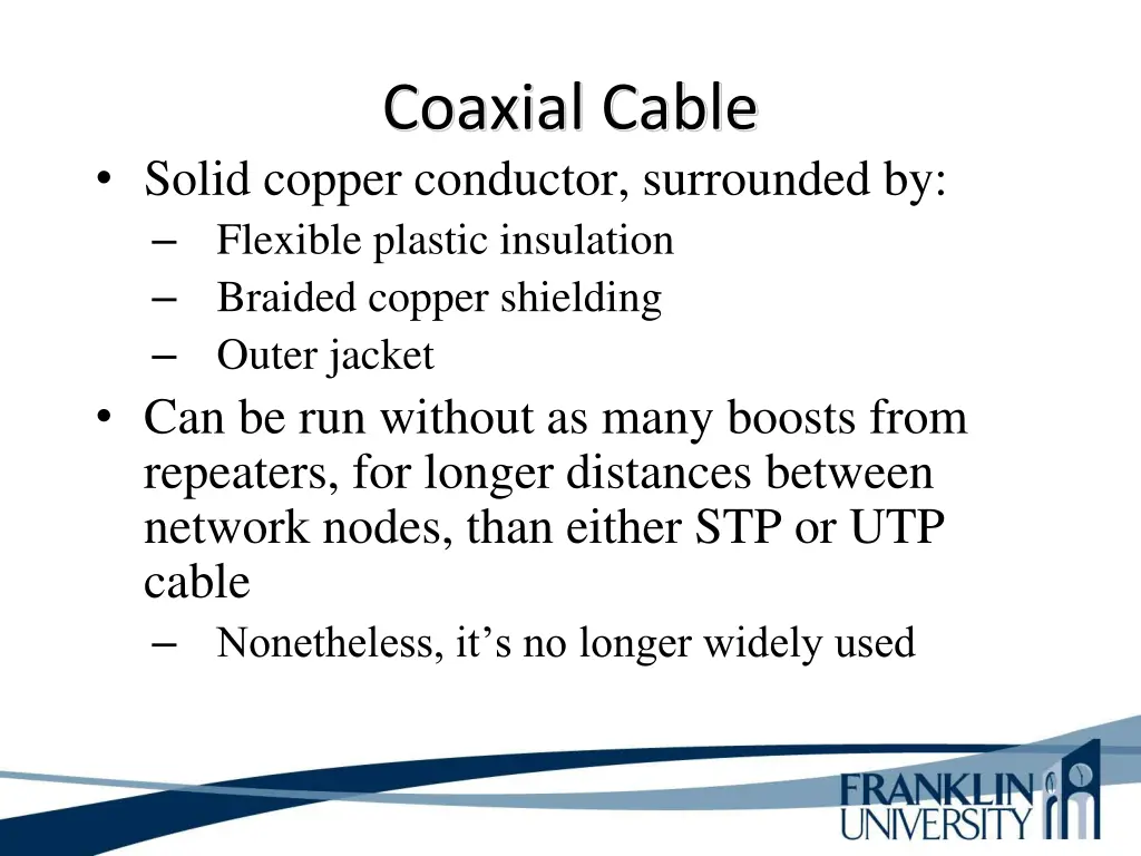 coaxial cable