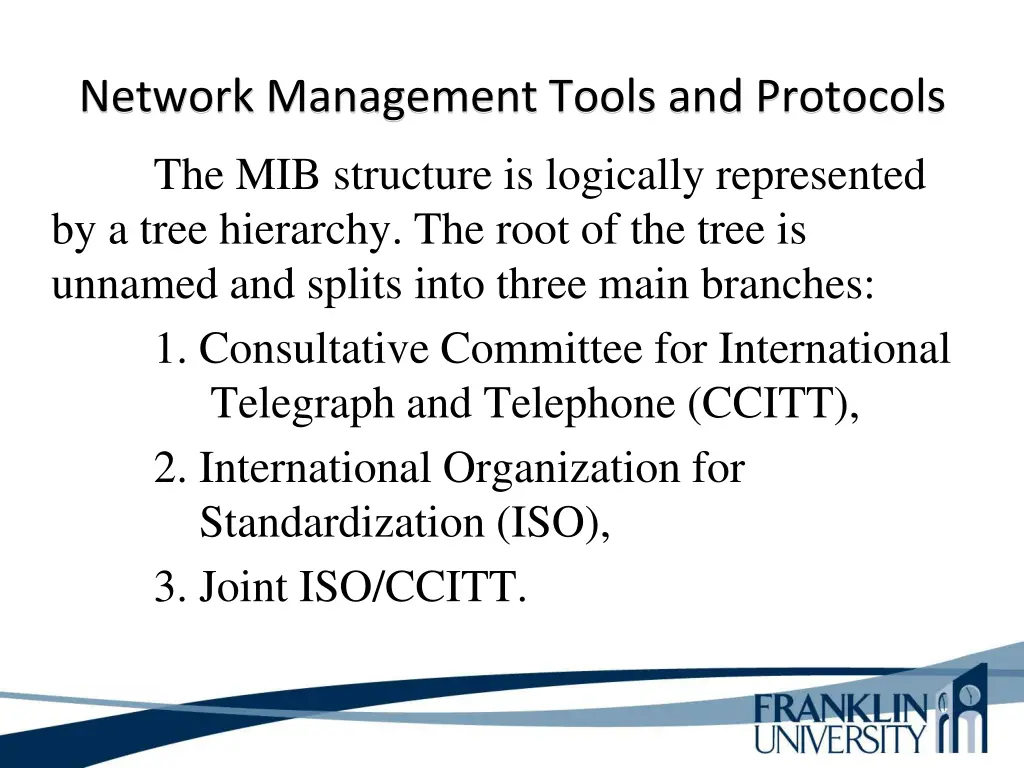 network management tools and protocols 2