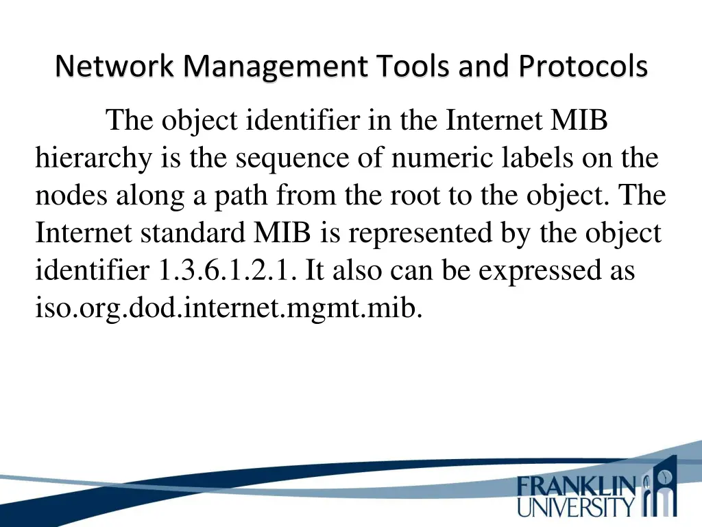 network management tools and protocols 4