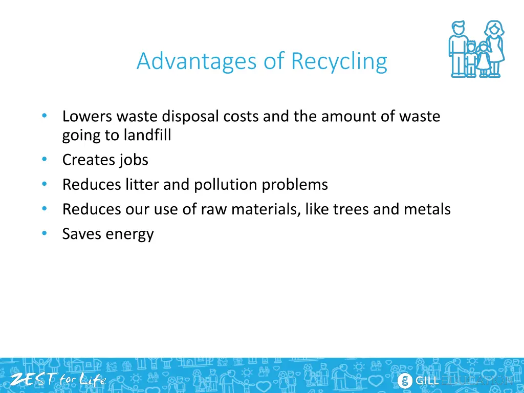 advantages of recycling