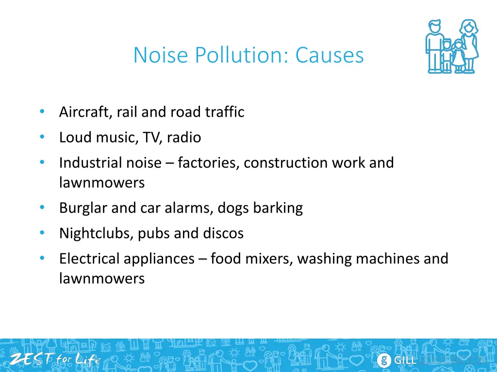 noise pollution causes