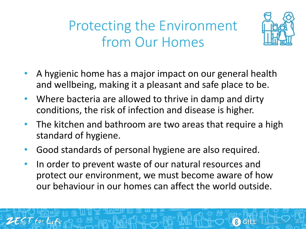 protecting the environment from our homes