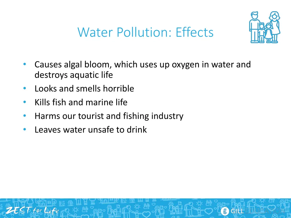 water pollution effects