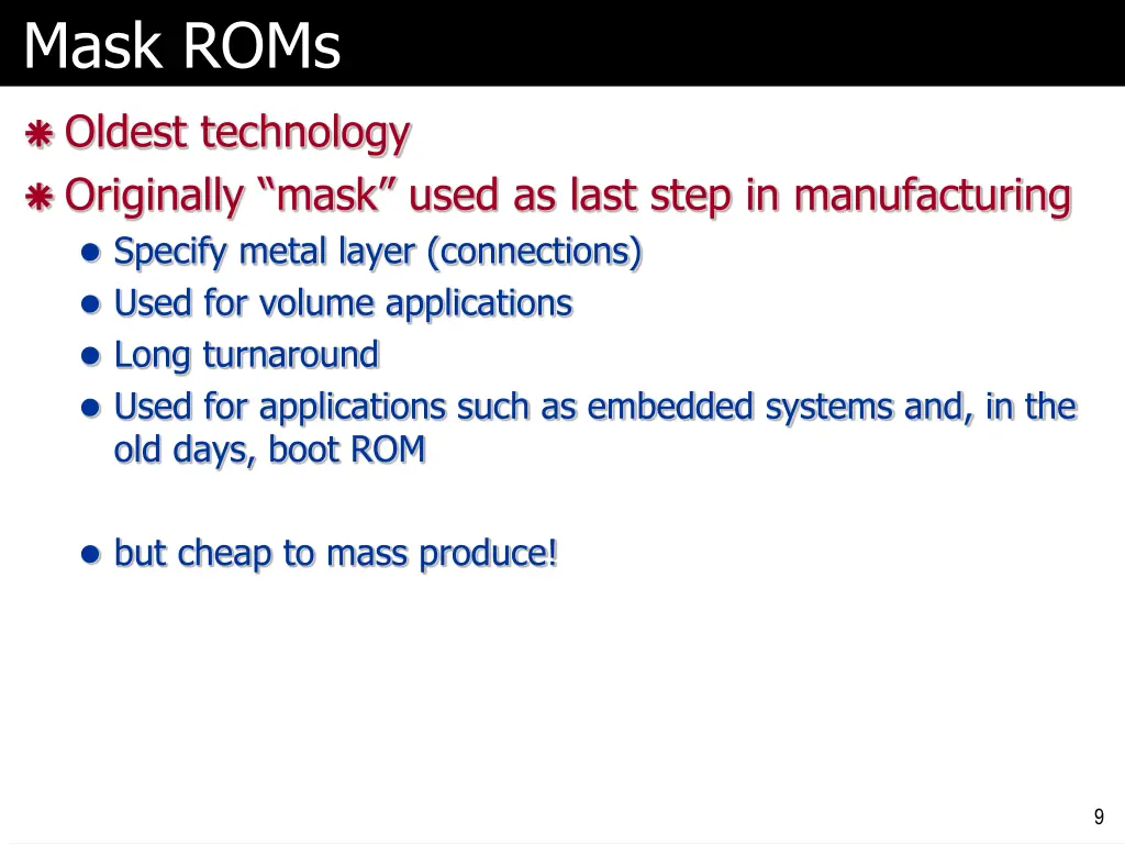 mask roms