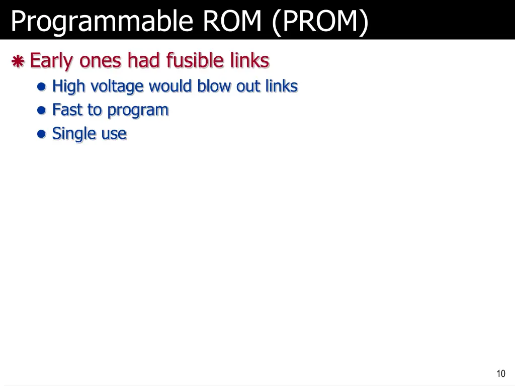 programmable rom prom