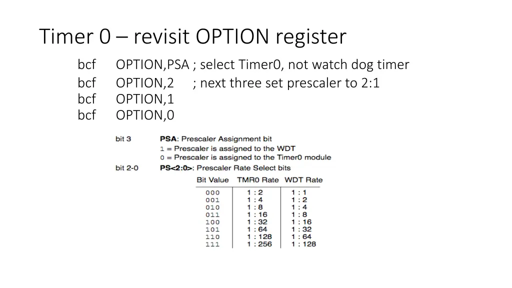 timer 0 revisit option register