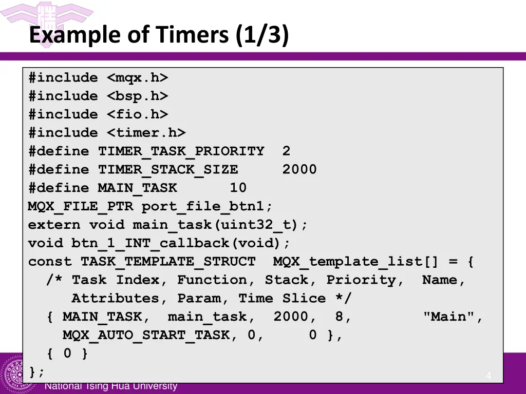 example of timers 1 3