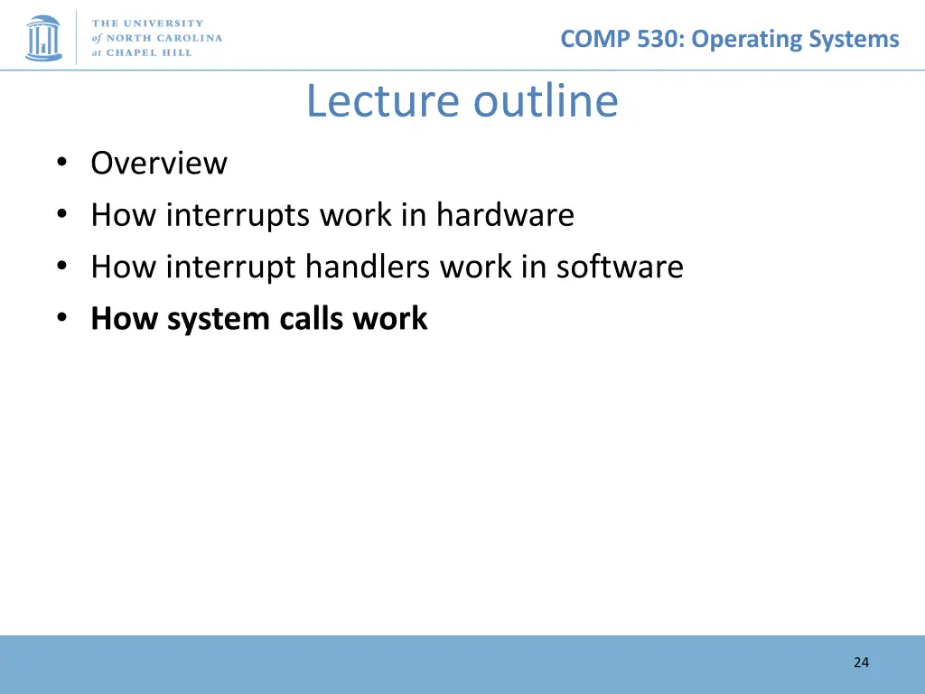 comp 530 operating systems 23