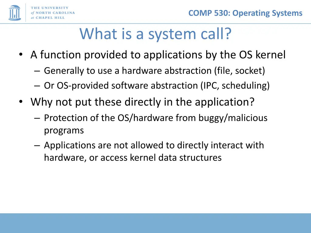 comp 530 operating systems 24