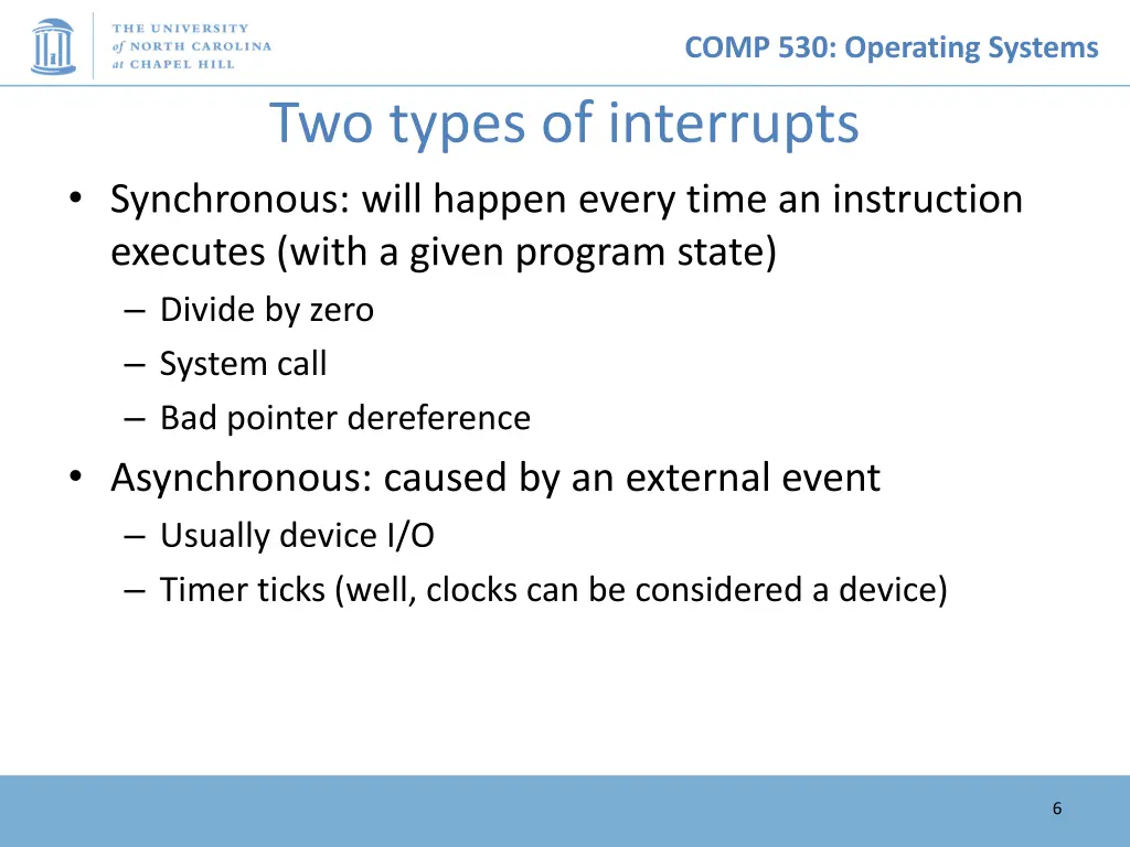 comp 530 operating systems 5