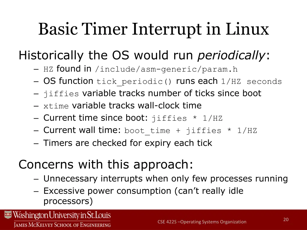 basic timer interrupt in linux