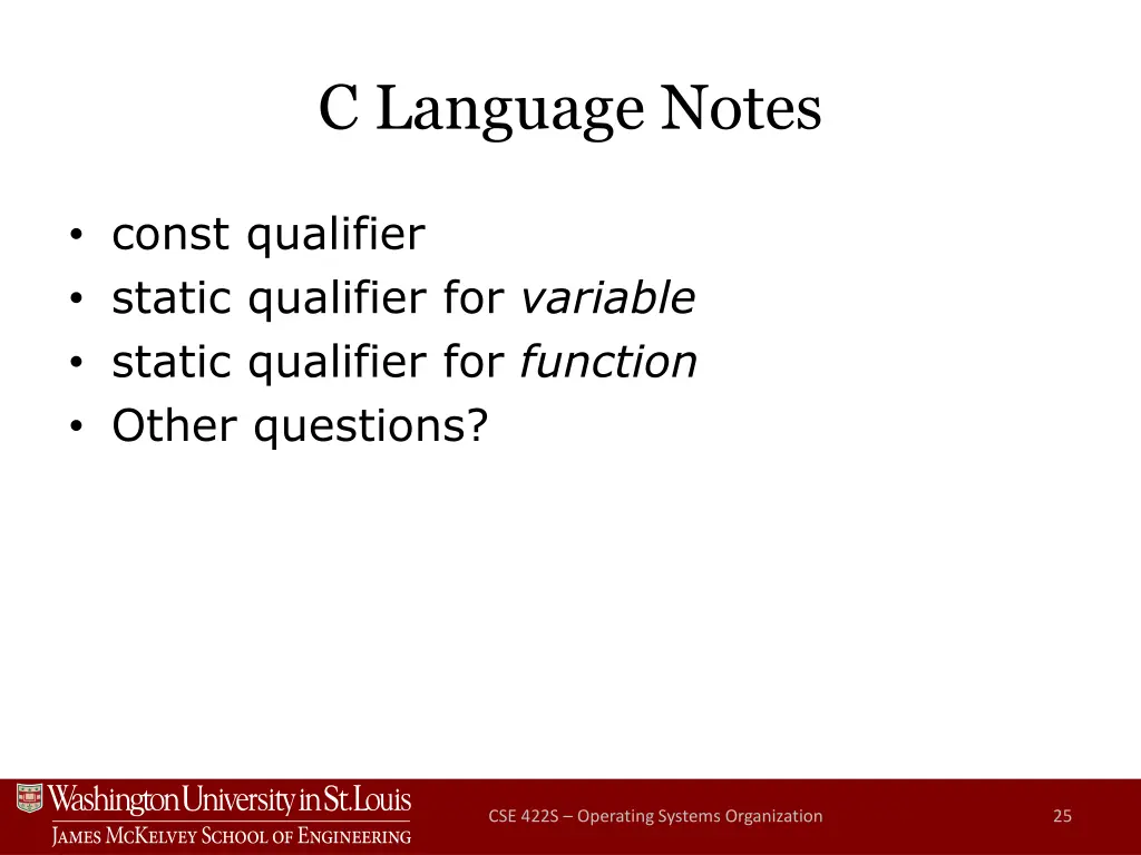 c language notes