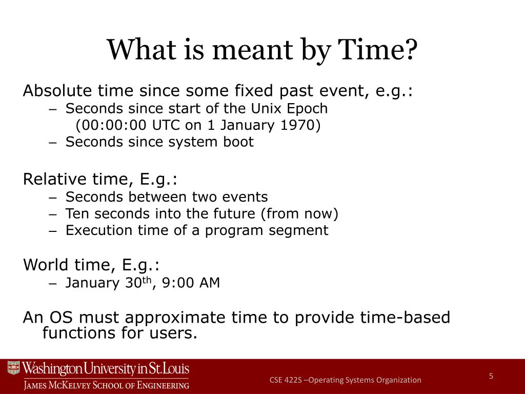 what is meant by time 3