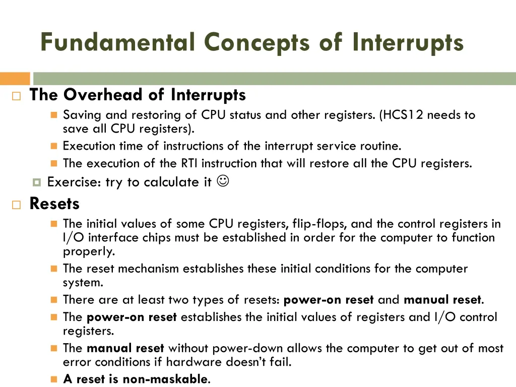 fundamental concepts of interrupts 5