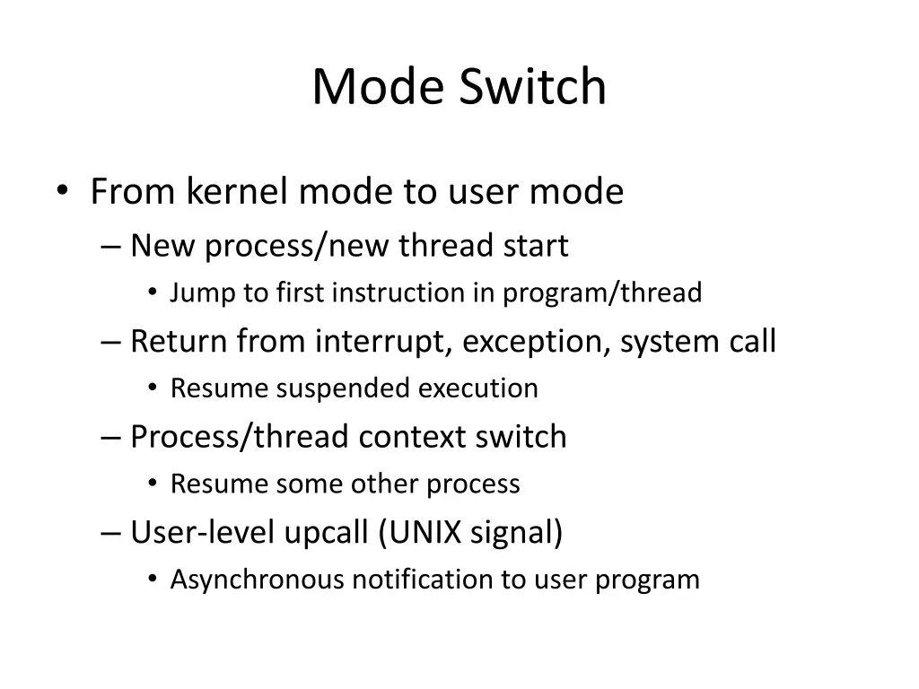 mode switch 1