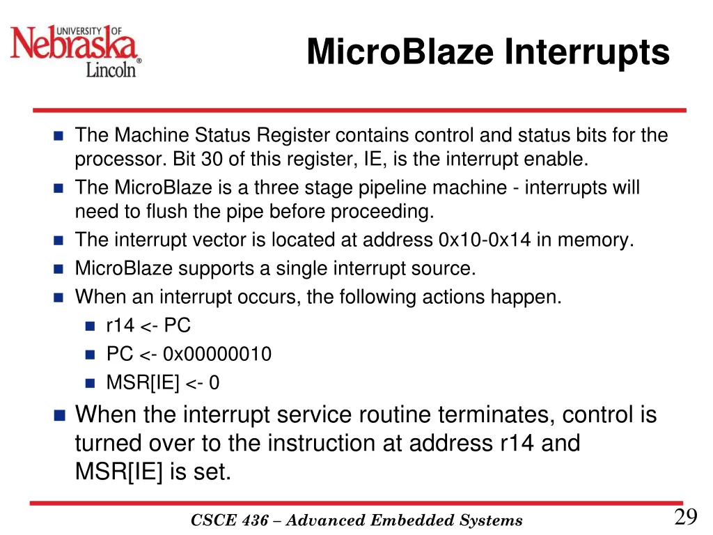 microblaze interrupts 1