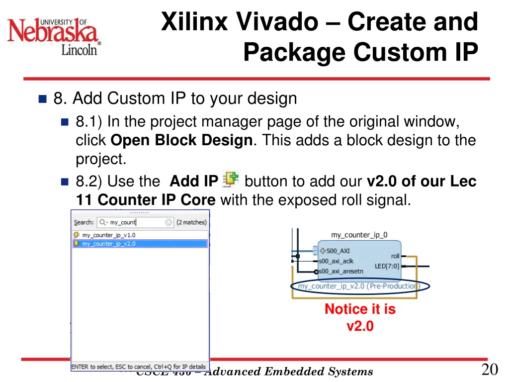 xilinx vivado create and package custom ip