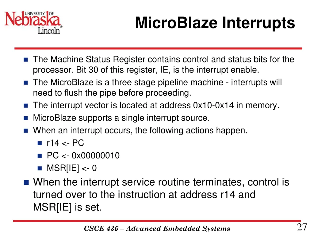 microblaze interrupts 1