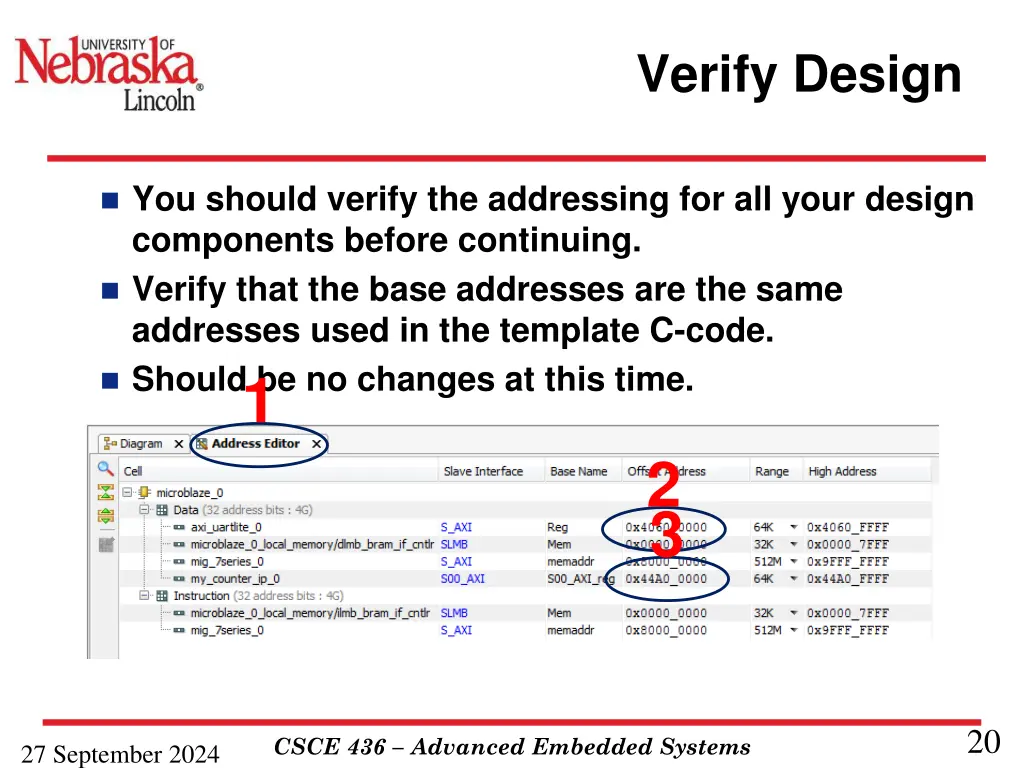 verify design