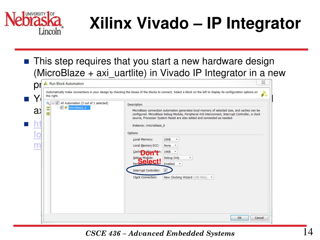 xilinx vivado ip integrator 1