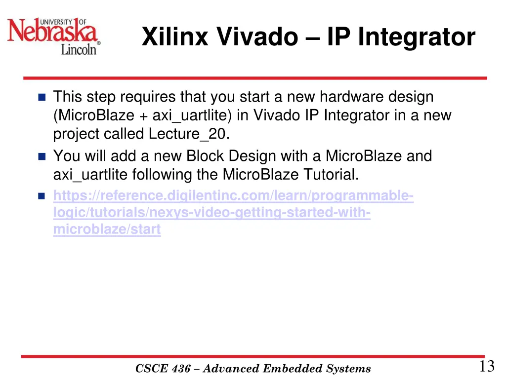 xilinx vivado ip integrator