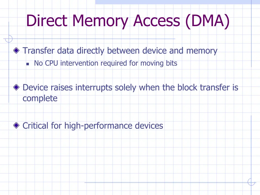 direct memory access dma