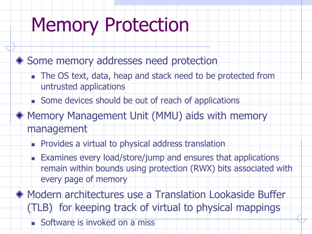 memory protection