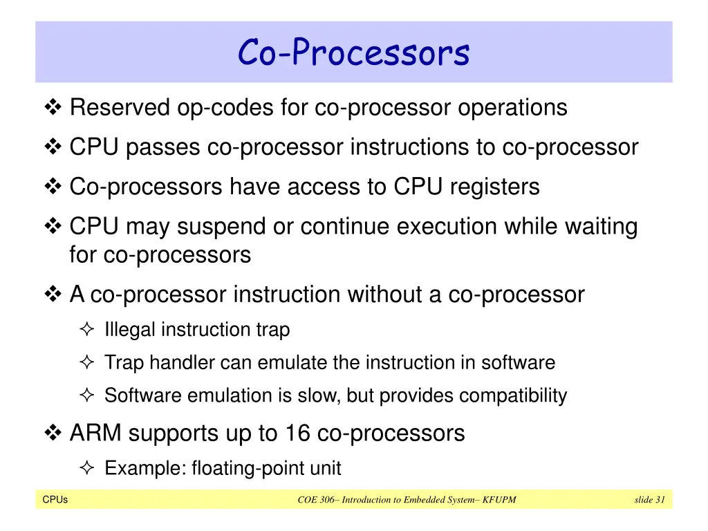 co processors