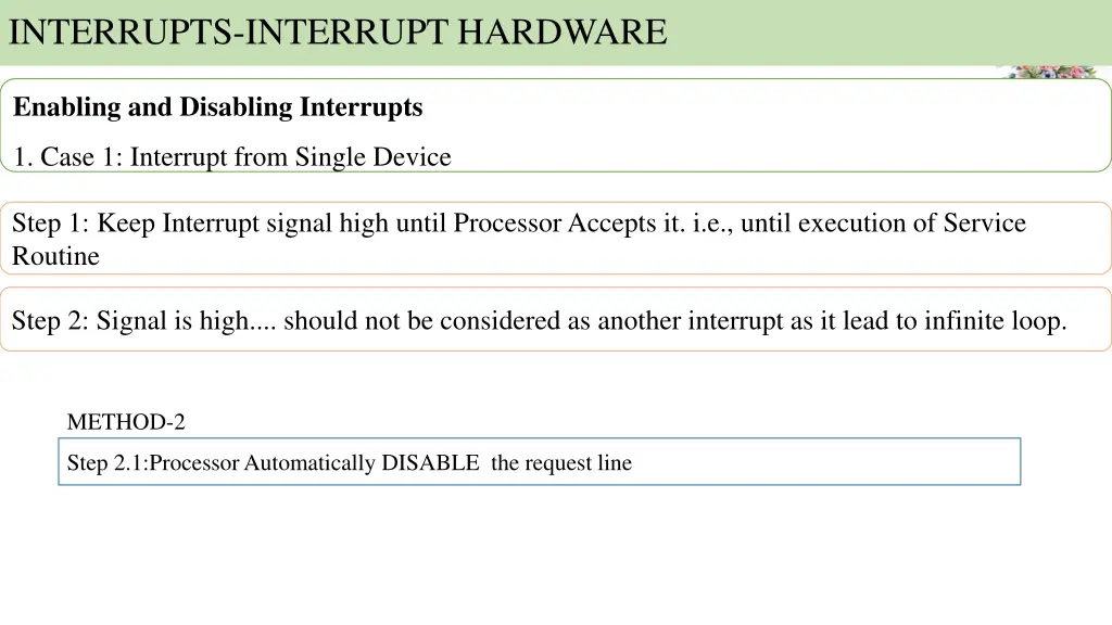 interrupts interrupt hardware 14