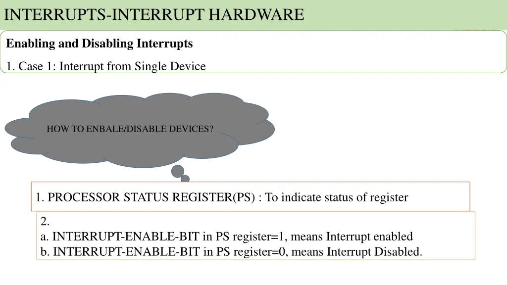 interrupts interrupt hardware 15