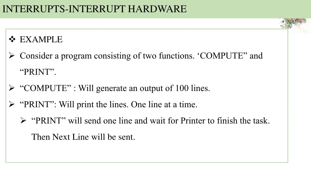 interrupts interrupt hardware 3