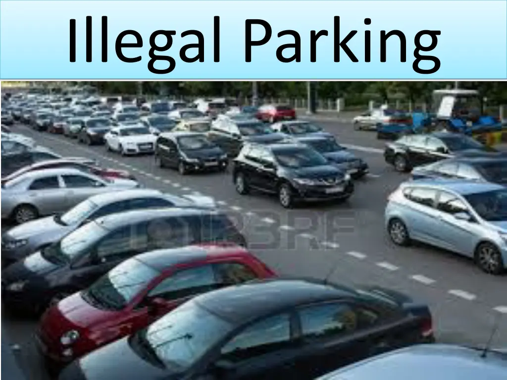 illegal parking