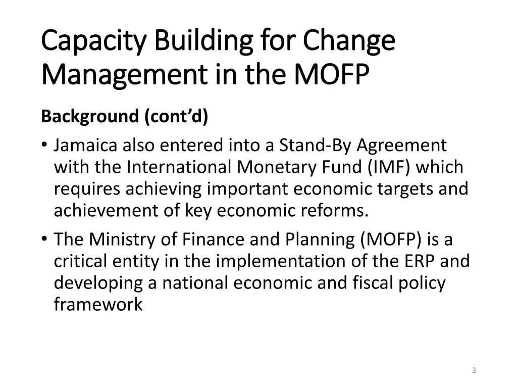 capacity building for change capacity building 1