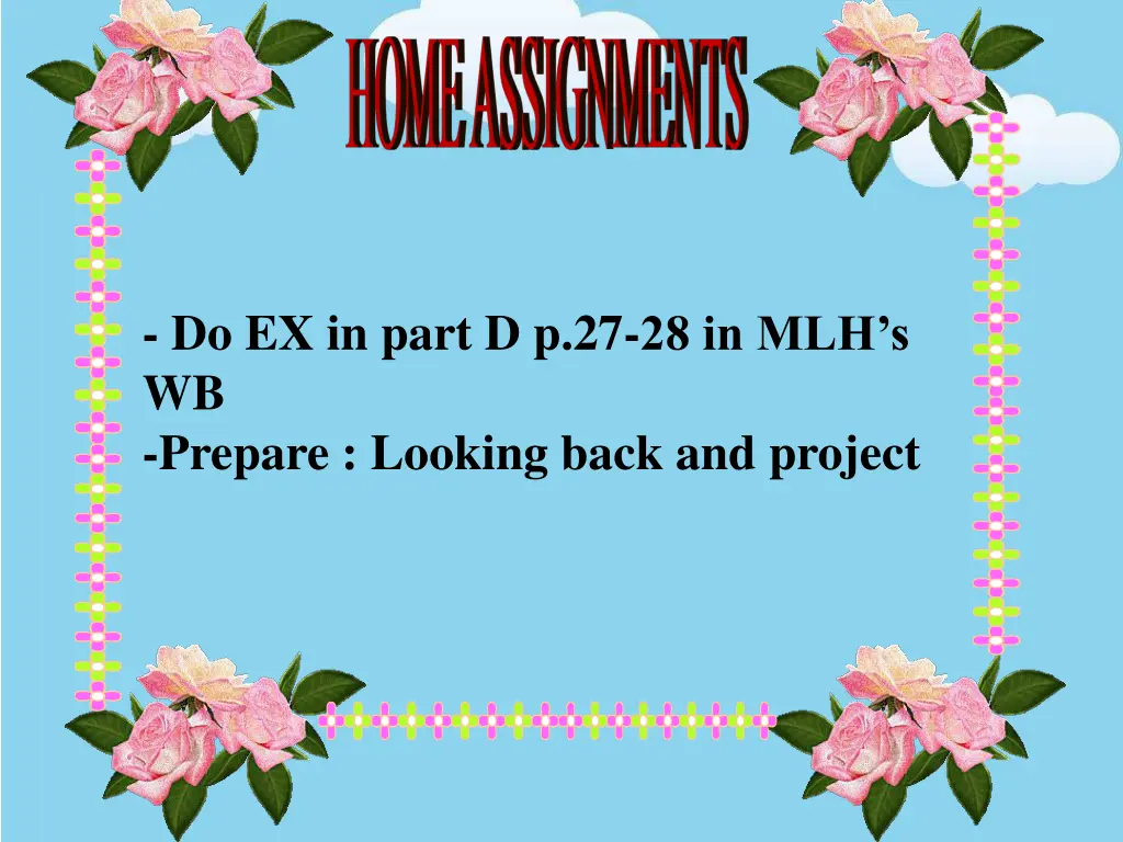 do ex in part d p 27 28 in mlh s wb prepare