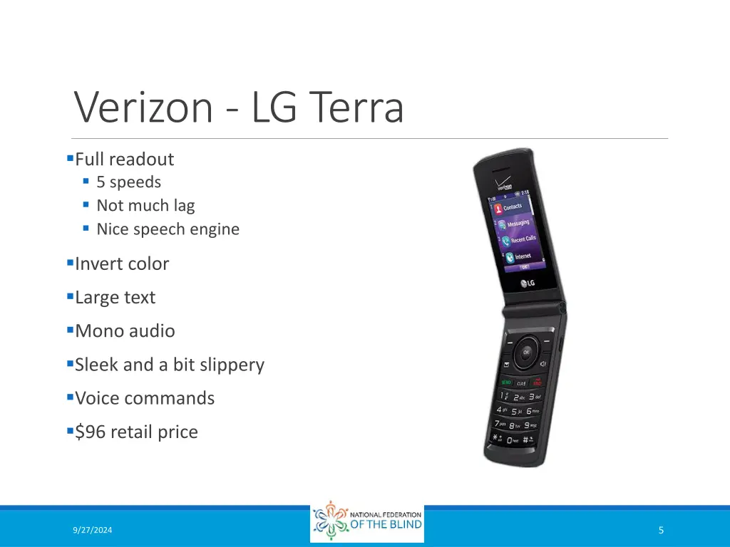 verizon lg terra