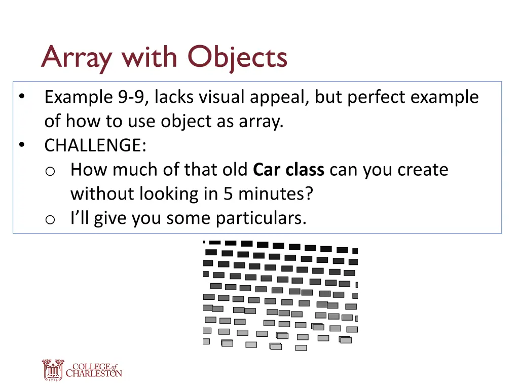 array with objects